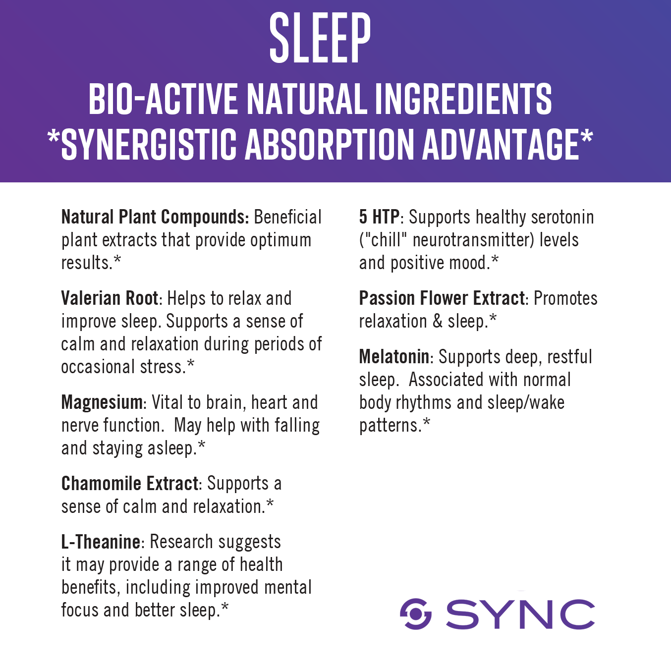 
                  
                    SYNC Sleep - 15 Pack
                  
                